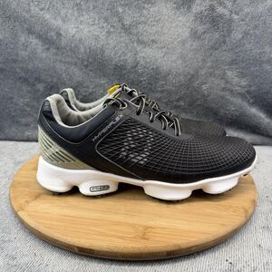 FootJoy Hyperflex Shoes Mens Size 8 M Black Golf Spikes Cleats Lace Up 51046